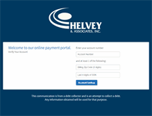 Tablet Screenshot of helveypay.com